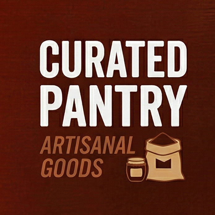 collection image with text curated pantry artisanal goods